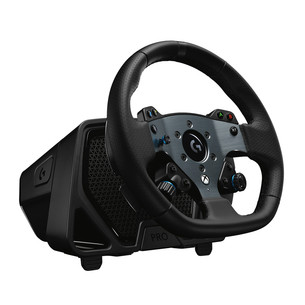 Logitech G Pro Racing Wheel, PC/XBOX, must - Sim rooli komplekt