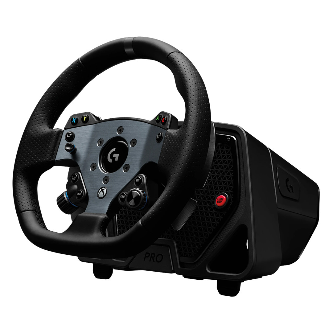 Logitech G Pro Racing Wheel, PC/XBOX, must - Sim rooli komplekt