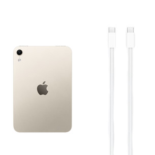 Apple iPad Mini (A20 Pro), 128 GB, Wi-Fi, beež - Tahvelarvuti