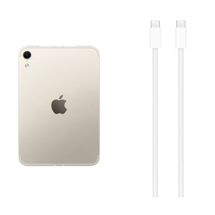 Apple iPad Mini (A20 Pro), 128 GB, WiFi + 5G, starlight - Tablet