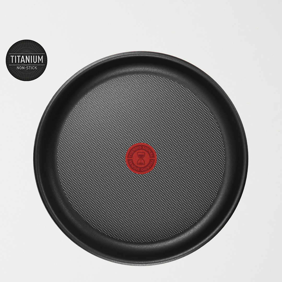 Tefal Ingenio Cook Eat, 3-osaline komplekt, roostevaba teras - Pannide komplekt + eemaldatav käepide