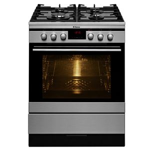 Gas cooker with electric oven, Hansa