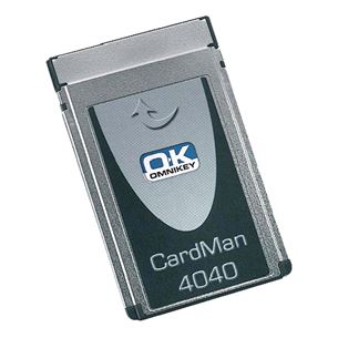 ID-kaardi lugeja 4040 sülearvutile, CardMan