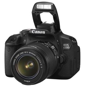 Peegelkaamera EOS 650D, Canon + 18-55mm objektiiv + tripod