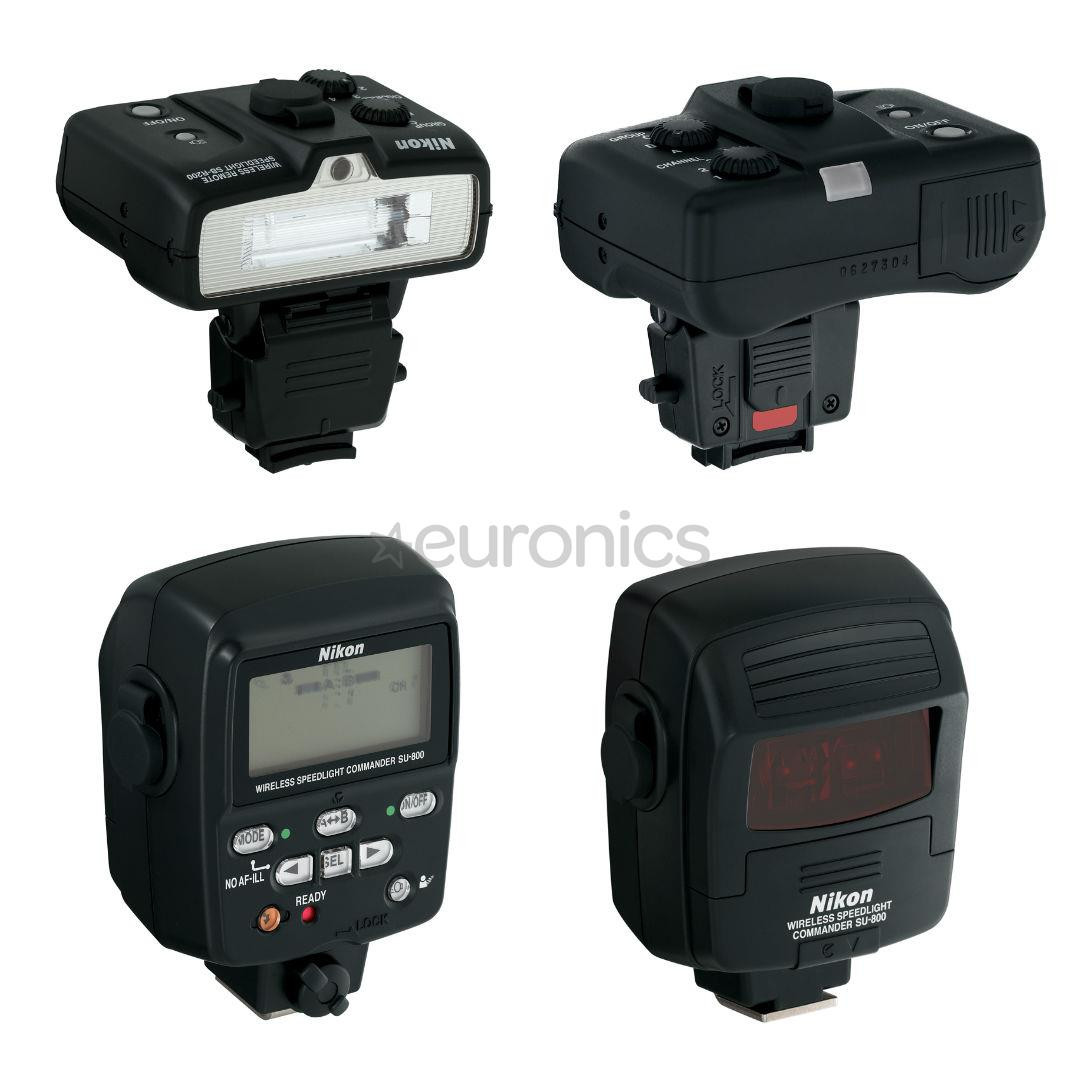 Wireless speedlight system Nikon Commander Kit R1C1