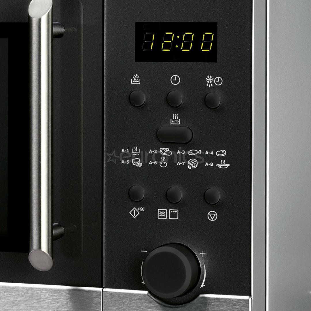 Electrolux, 19 L,  black/silver - Microwave oven with grill