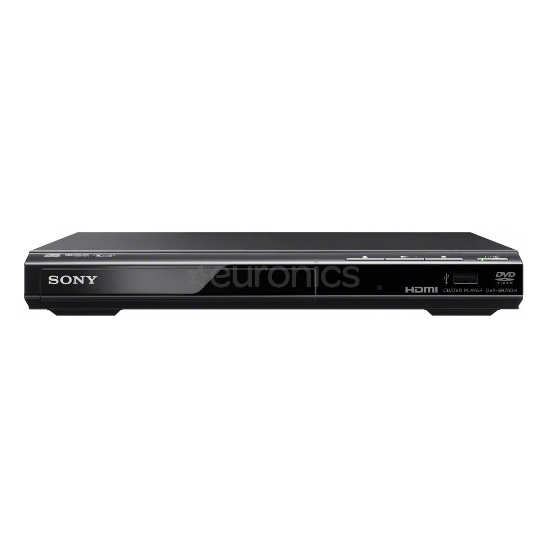 Sony DVP-SR760H, must - DVD mängija