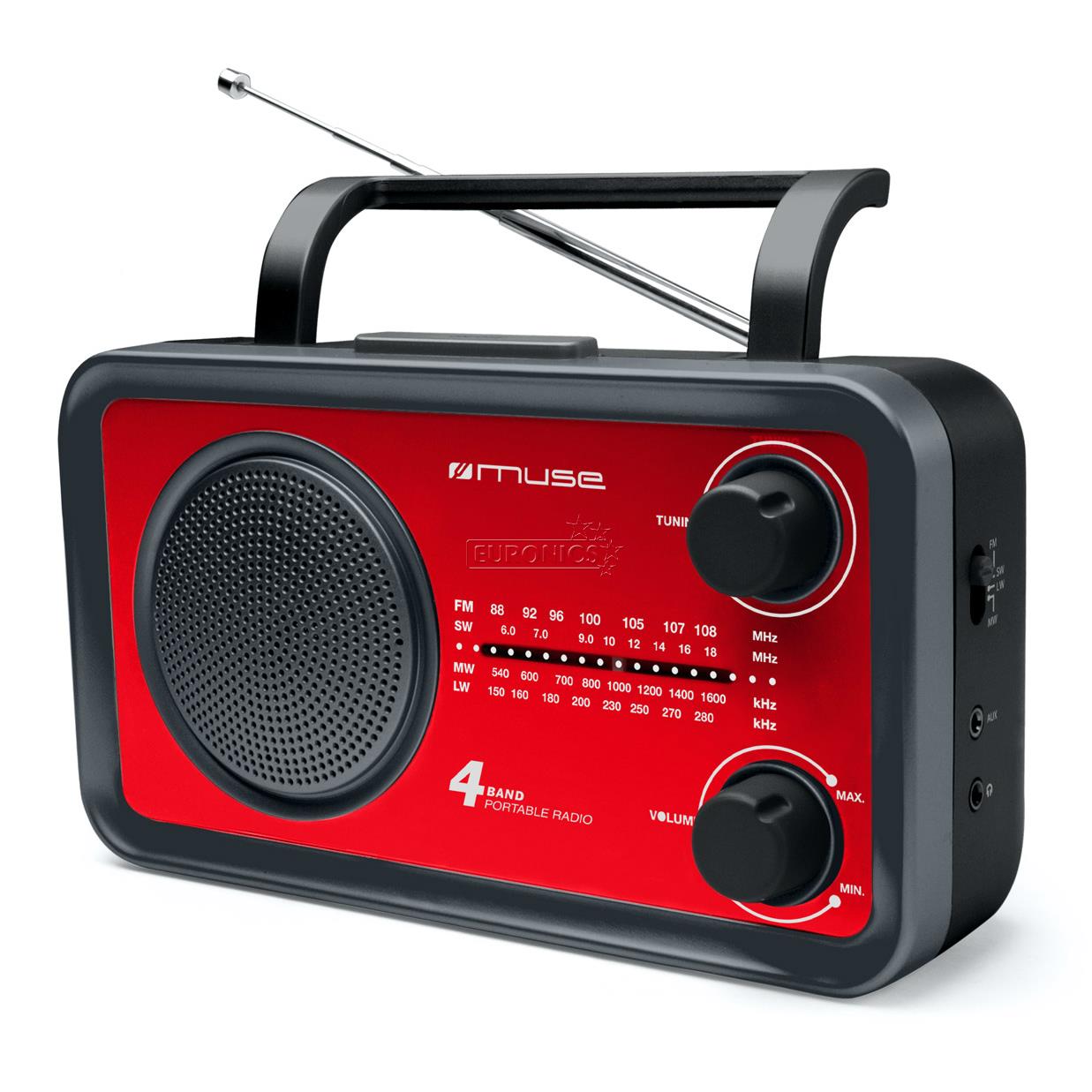 Portable radio M-05RED, Muse, M-05RED Portable radio M-05RED, Muse, M-05RED