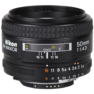 Lens AF NIKKOR 50mm f/1.4D, Nikon