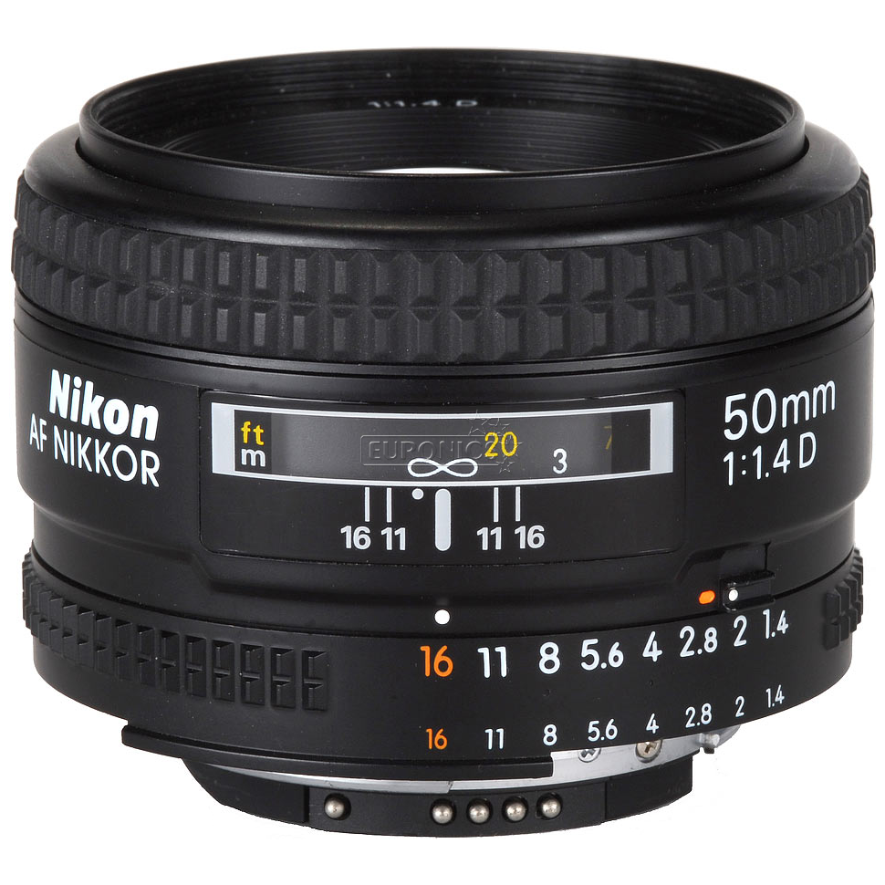 Объектив Nikkor 50 мм F/1.4D, Nikon