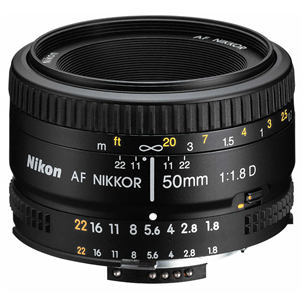 Objektiiv 50mm f/1.8D AF NIKKOR Nikon