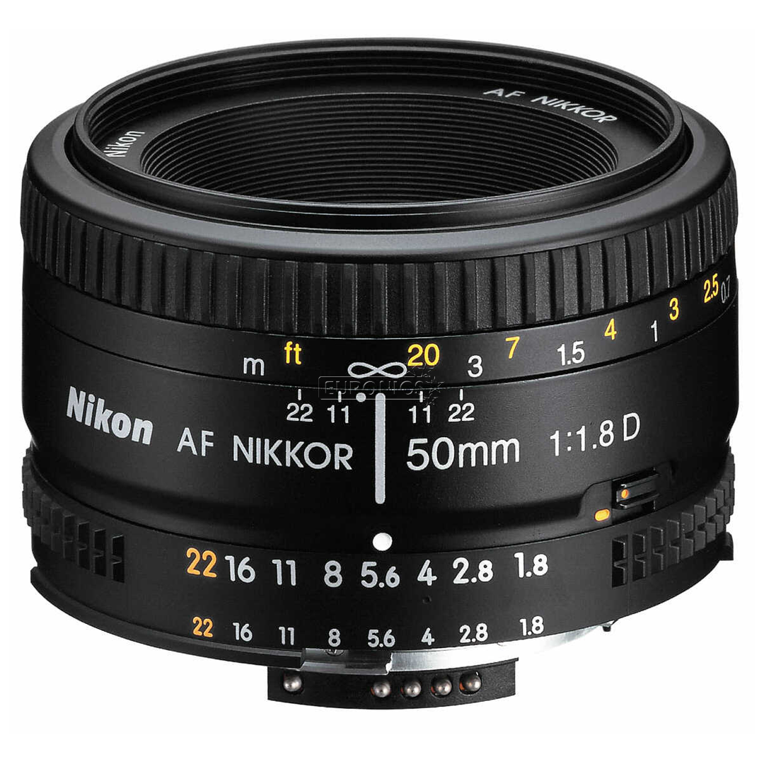 Objektiiv 50mm f/1.8D AF NIKKOR Nikon