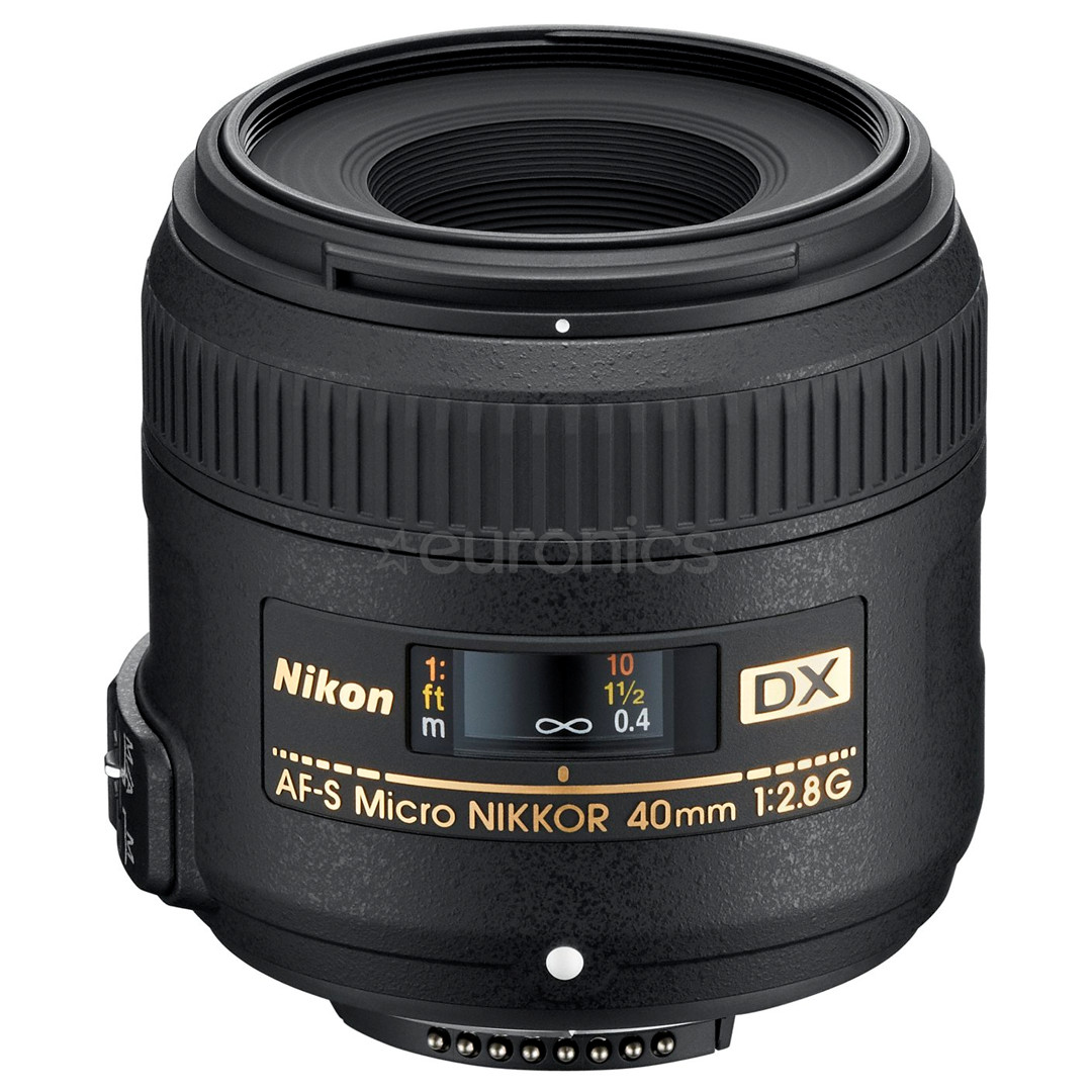 Lens AF-S DX Micro-NIKKOR 40 mm f/2.8 G, Nikon