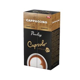 Coffee capsules Cupsolo Cappuccino, Paulig