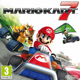 Игровая приставка 3DS XL + игра Mario Kart 7, Nintendo