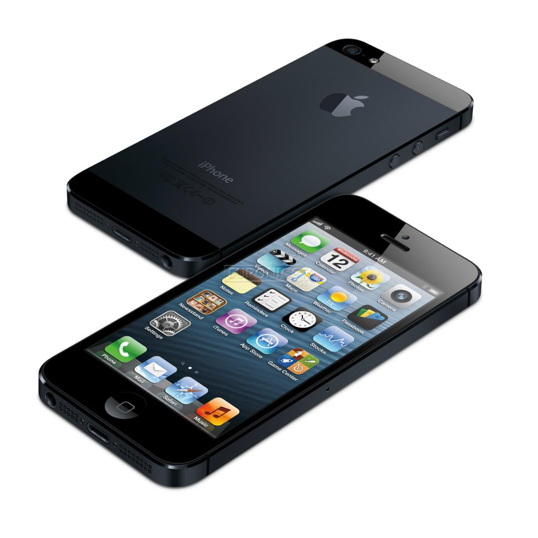 iPhone 5 + EU-adapter, Apple / 16 GB