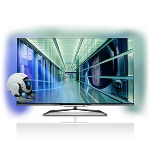 3D 55" Full HD LED LCD-teler, Philips / Smart TV