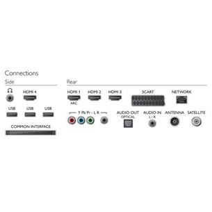 3D 55" Full HD LED LCD-teler, Philips / Smart TV