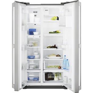 Side-by-side refrigerator, Electrolux / height: 177 cm