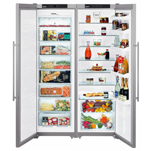 Холодильник "бок о бок", Liebherr / холодильный шкаф + морозильник