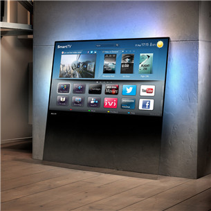 55" 3D max LED Ambilight XL Full HD teler, Philips
