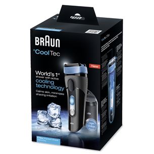 Shaver °CoolTec CT2cc, Braun / Clean & Charge Station