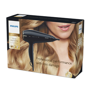 Philips Prestige Pro, 2300 W, black.gold - Hair dryer