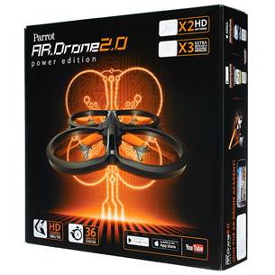 Helikopter Parrot AR.Drone 2.0 Power Edition