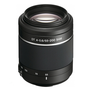 Объектив DT 55-200 мм F4-5.6 SAM, Sony