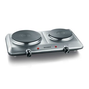 Severin, 2500 W, inox - Table Stove with 2 Cooking Plates DK1014