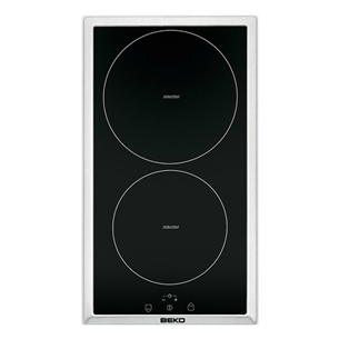 Beko, laius 28,8 cm, terasraamiga, must - Integreeritav induktsioonpliidiplaat HDMI32400DTX