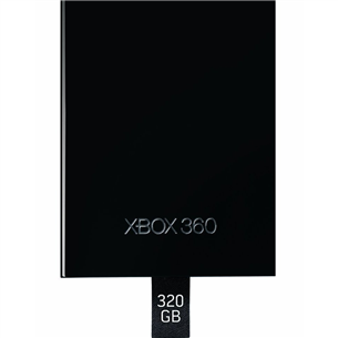 Xbox 360 Slim mängukonsooli 320 GB kõvaketas, Microsoft