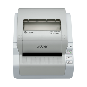 Brother TD4100N, gray/white - Label Printer