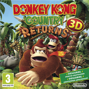 Nintendo 3DS game Donkey Kong Country Returns 3D