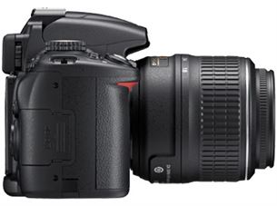 Peegelkaamera D5000 + 18-55 VR objektiiv, Nikon