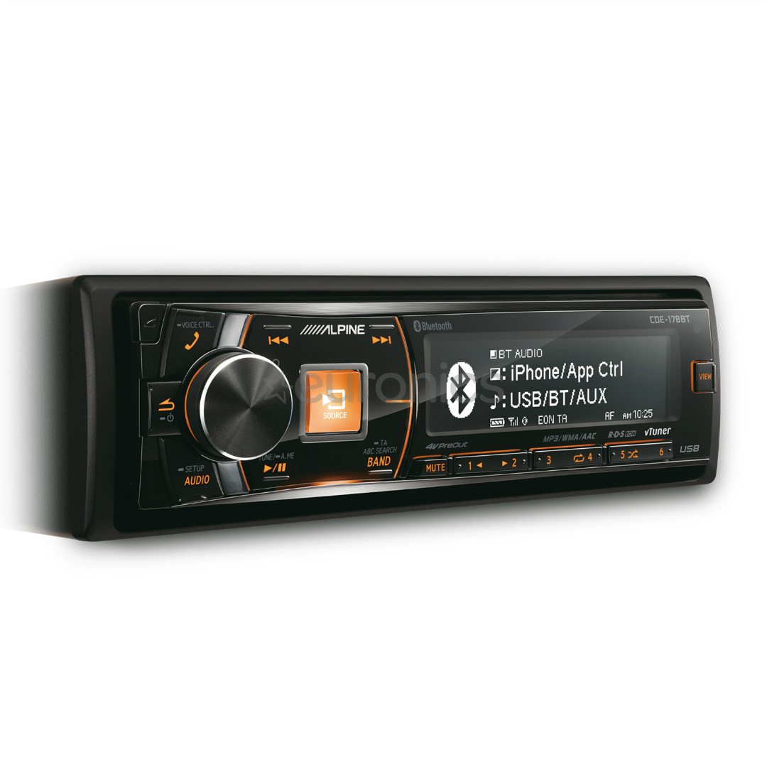 Autostereo Alpine CDE-178BT