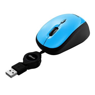 Retractable optical mouse Yvi, Trust