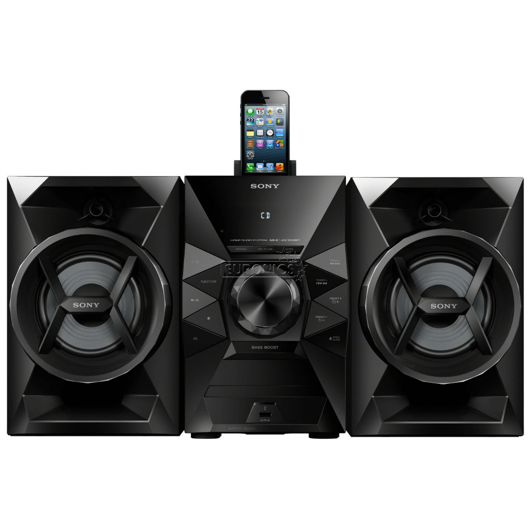 Mini Hi-Fi süsteem, Sony / iPod, iPhone dokk