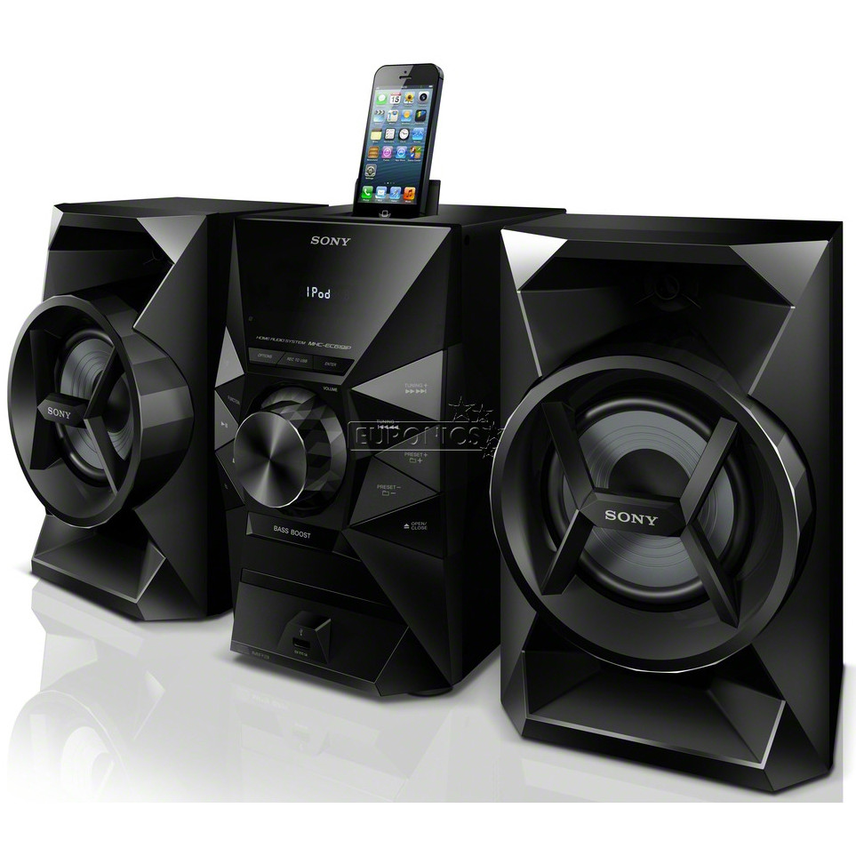 Mini Hi-Fi süsteem, Sony / iPod, iPhone dokk