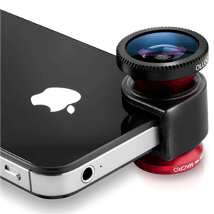 3-in-1 lens + Quick-Flip case, Olloclip / iPhone 5