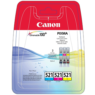 Cartridge Multipack Canon CLI-521 C/M/Y