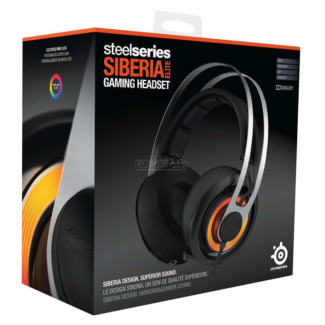 Peakomplekt SteelSeries Siberia Elite