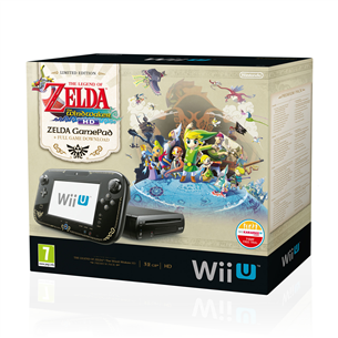 Wii U, Zelda: The Wind Waker HD komplekt / 32 GB