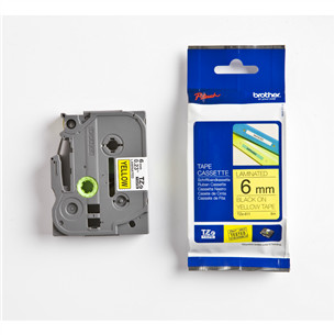 Lint must kiri kollasel taustal 8m x 6mm, Brother