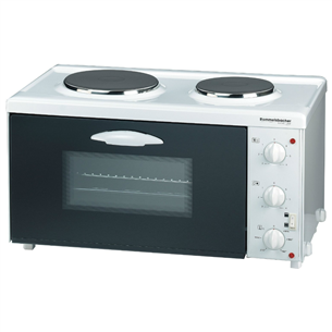Minioven with 2 burners Rommelsbacher TK2505