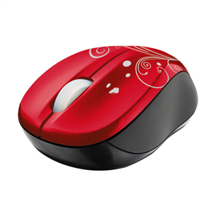 Mouse Vivy Red Swirls, Trust