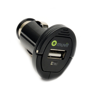 USB car charger, Muvit / 2100 mAh