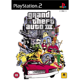 PlayStation 2 mäng Grand Theft Auto 3
