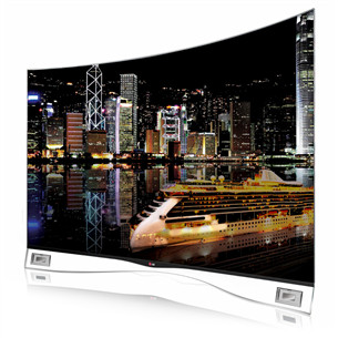3D 55" nõgus OLED-teler, LG