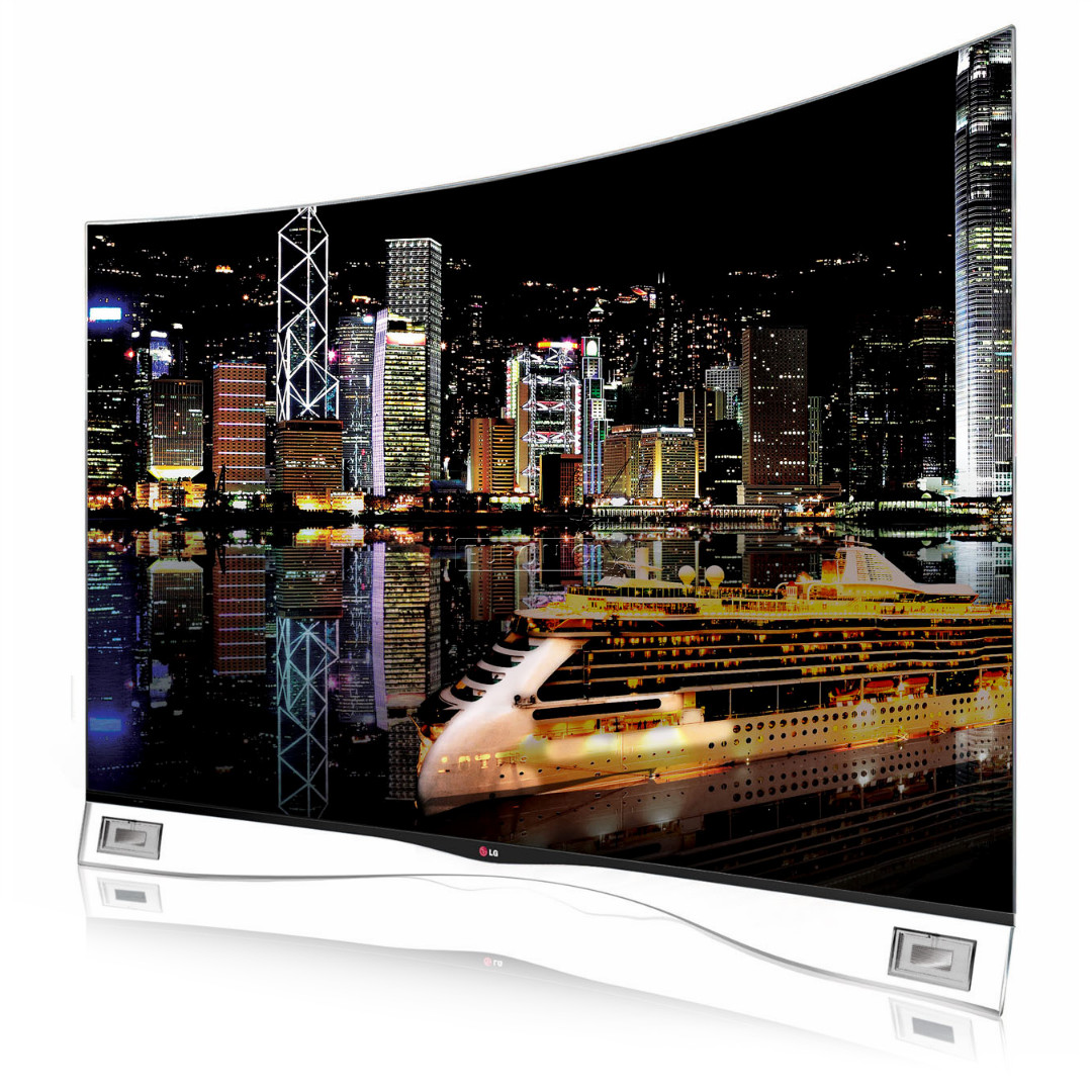 3D 55" nõgus OLED-teler, LG